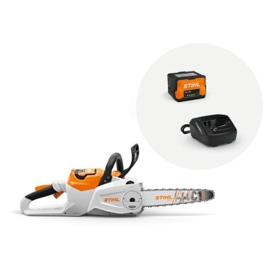 Akumuliatorinis pjūklas Compact STIHL MSA 80.0 C-B (su juost. ir gr.) su AK 30S ir AL 101 Akumuliatorinis pjūklas Compact STIHL MSA 80.0 C-B (su juost. ir gr.) su AK 30S ir AL 101