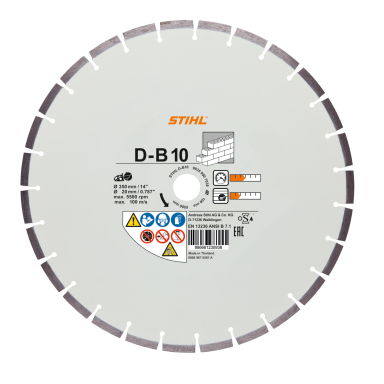 Diskas deimantinis ø350 D-B20 (betonui)
