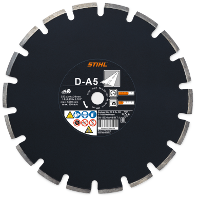 Diskas deimantinis ø350 DF 80A (asfaltui)