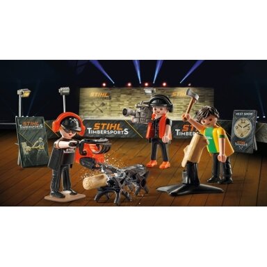 Konstruktorius Playmobil Timbersports