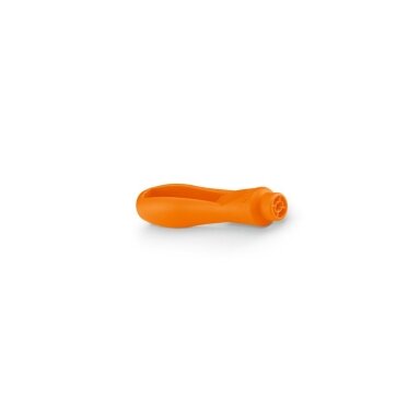 Rankena dildei plastikinė oranžinė