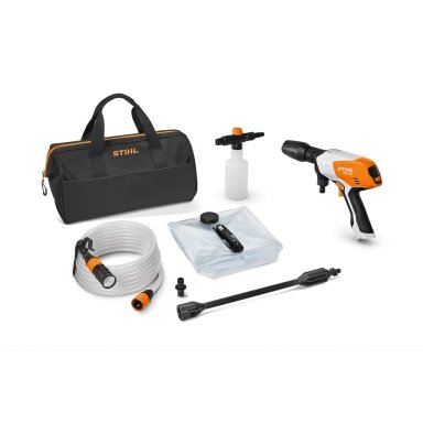 Rankinis akumuliatorinis vidutinio slėgio plovimo įrenginys STIHL RCA 20.0 (be akum. ir krov.) Rankinis akumuliatorinis vidutinio slėgio plovimo įrenginys STIHL RCA 20.0 (be akum. ir krov.)