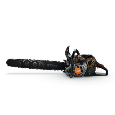 STIHL MS 500i CENTENNIAL EDITION su 63 cm juosta ir 3/8 grandine STIHL MS 500i CENTENNIAL EDITION su 63 cm juosta ir 3/8 grandine