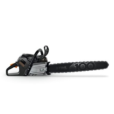 STIHL MS 500i CENTENNIAL EDITION su 63 cm juosta ir 3/8 grandine STIHL MS 500i CENTENNIAL EDITION su 63 cm juosta ir 3/8 grandine