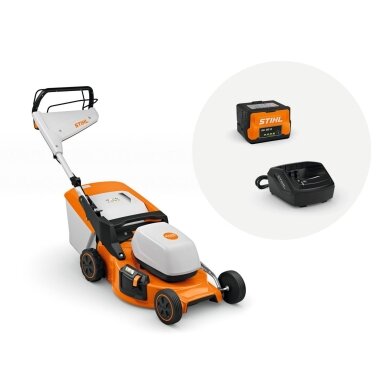 Vejapjovė STIHL Compact RMA 253.3 T SET (AK 30 S ir AL 101)